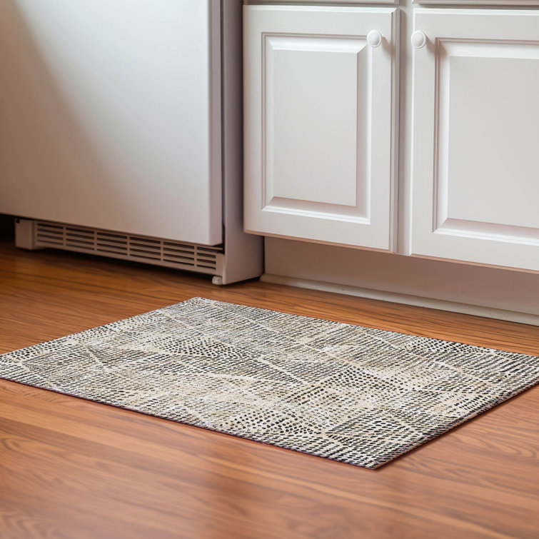 Premium Machine Washable Cerrito AMF591 Beige Rug