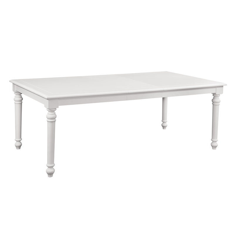 Jerseyville Extendable Mahogany Solid Wood Base Dining Table