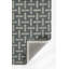 Abbott Hand Tufted Wool Geometric Area Rug in Blue-1468244914