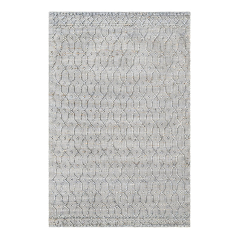 Geometric Indoor Rug, Rectangle 5'3" x 8'