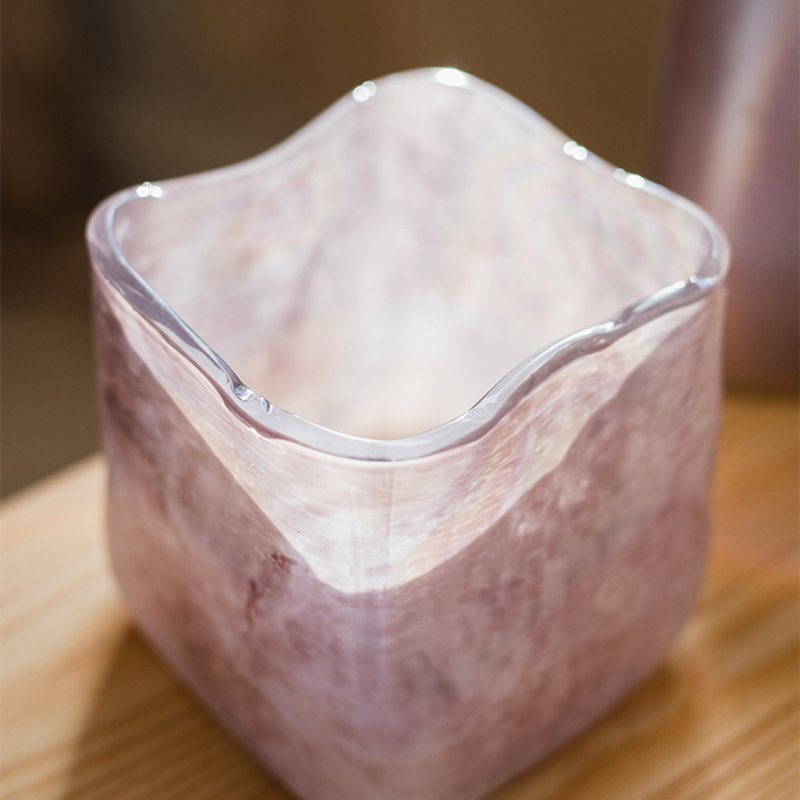 Saco Handmade Glass Table Vase, Small