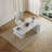 Sophie Common Luxury White Office Desk with Charging Station & Storage
