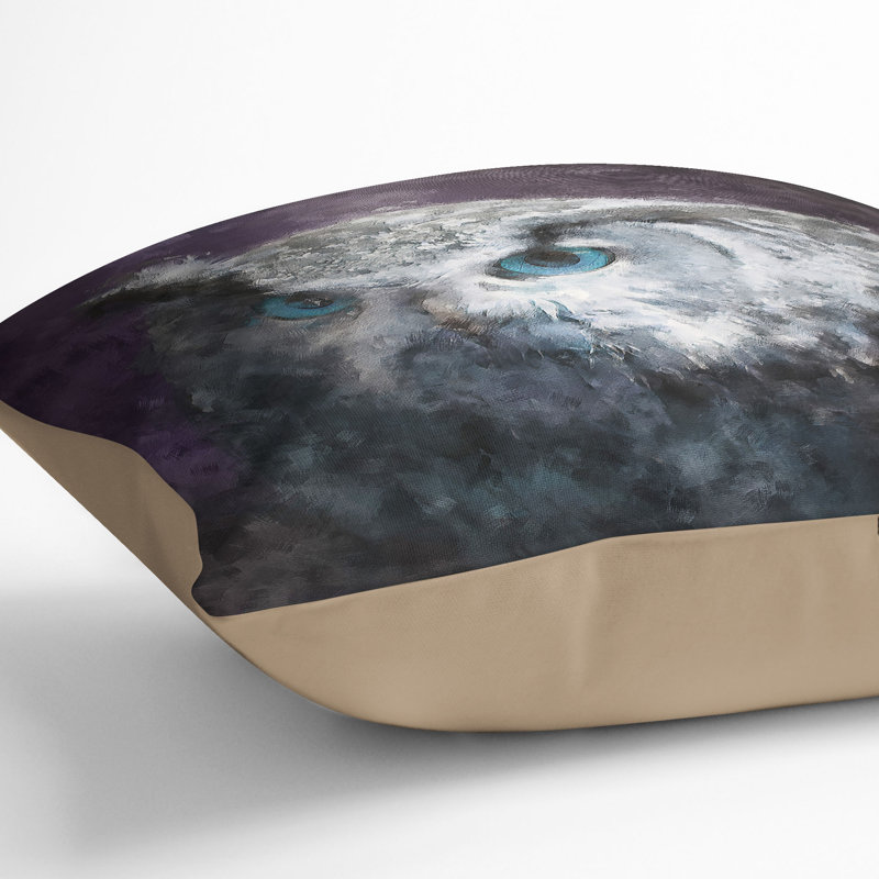 Square Throw Cushion, Stone, 55cm H x 55cm W x 20cm D