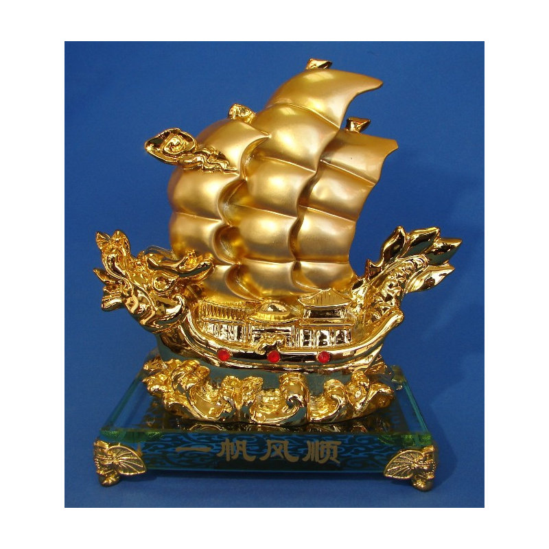 Sculpture de dragon dragon transportant de la richesse