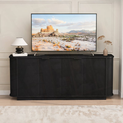 Buffet à double porte avec tablettes réglables Wavy Storage