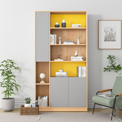 Bibliothèque de rangement moderne, simple et tendance