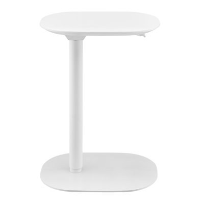 Magro 20" Adjustable Table In Matte White