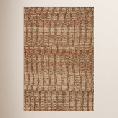 Abisai Brown Hand-Woven Jute Rug