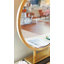 Alice Round Brass Mirror