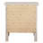 Chic Silver Champagne Nightstand