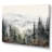 Pine Tree Misty Mountain II On Canvas Print-951180078-951180077