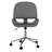 Martha Stewart Tyla Upholstered Armless Swivel Home Office Chair-89798280-89812398