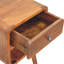 Bressyln 30cm W Solid Wood Bedside Table-252442553