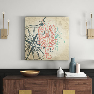 Fresh Lobster 2 - Wrapped Canvas Print