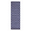 Tapis géométrique bleu foncé / ivoire Ruri-1515331092