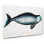 Indian Dugong by John Edward Gray - Wrapped Canvas-55362127