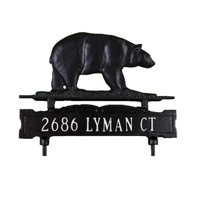 1-Line Lawn Address Sign