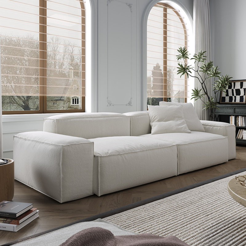 Modular Wabi-Sabi Washable Linen Sofa