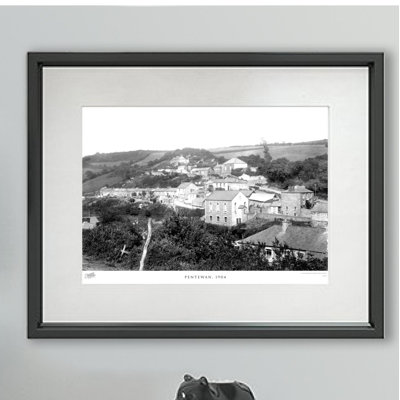 Pentewan, 1904 - Single Picture Frame Print