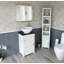 Scurlock 515mm Single Bathroom Vanity with Vessel Stone Basin-617401083-617401081