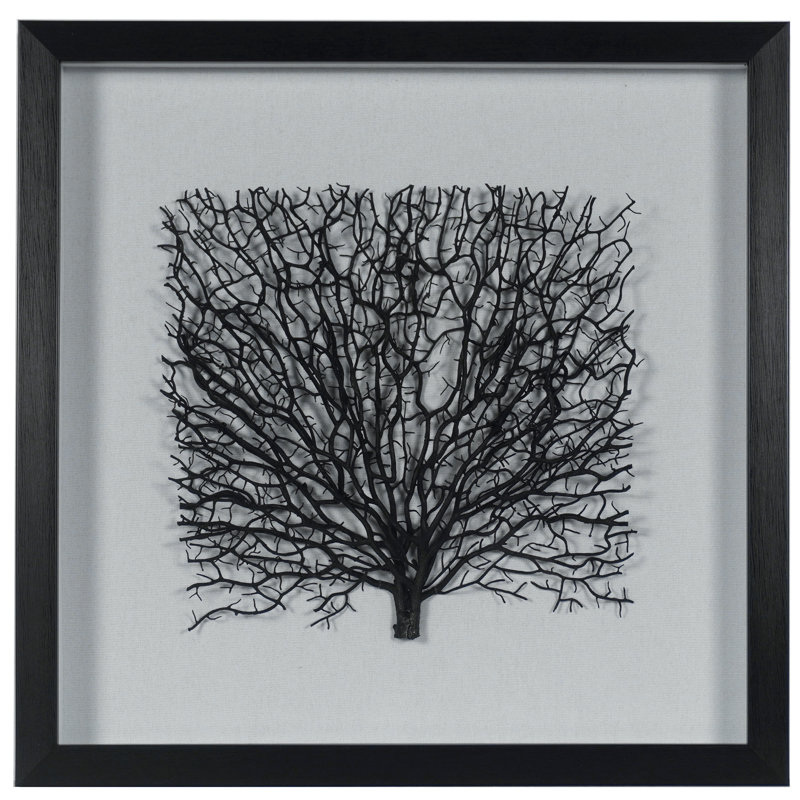 Withered Tree Shadow Box Wall Décor