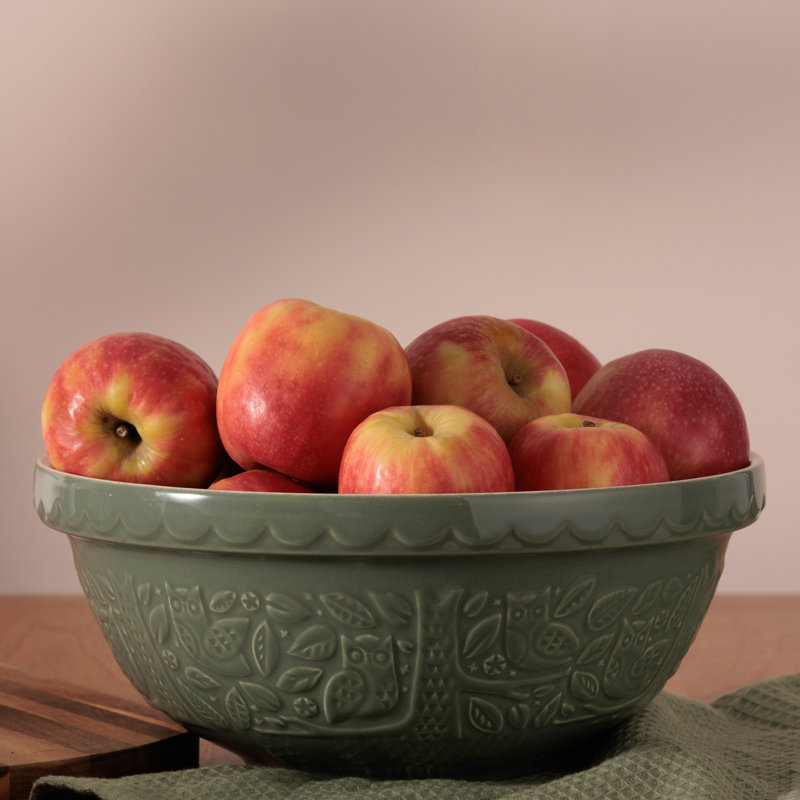 In The Forest Earthenware Mixing Bowl