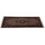 Tapis blanc / rouge / noir en coton / laine / soie Ashbie
