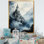 «Latorrance Castles Misty Mountain Fortress II», reproduction d'art sur toile