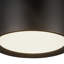 Uma 12-in Black dimmable LED Semi-Flush Mount-1838197055