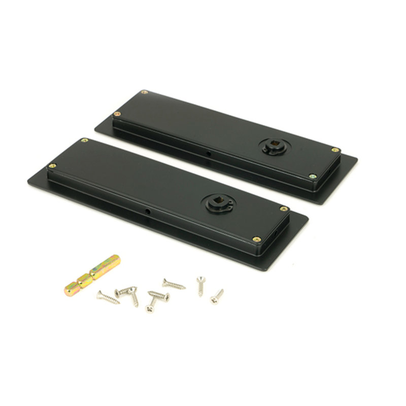 Door Accessory, 17.5cm H x 6cm W x 1.3cm D, Matt Black
