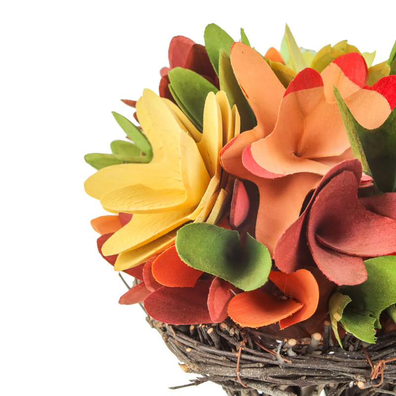 9" Spring Multicolor Floral Bunch