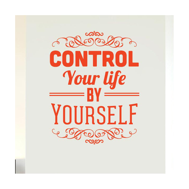 Wall Decal, Orange