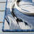 Mazzola Floral Light Blue/Dark Blue Indoor / Outdoor Area Indoor/Outdoor Area Rug-1533676603