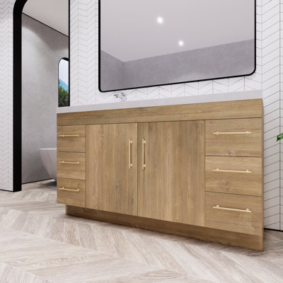 Ensemble de meuble-lavabo simple 60 po Verda