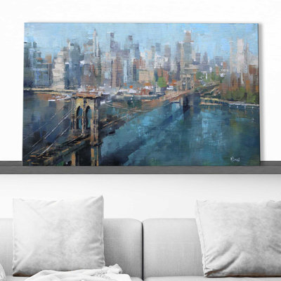 Brooklyn Bridge par - Peinture