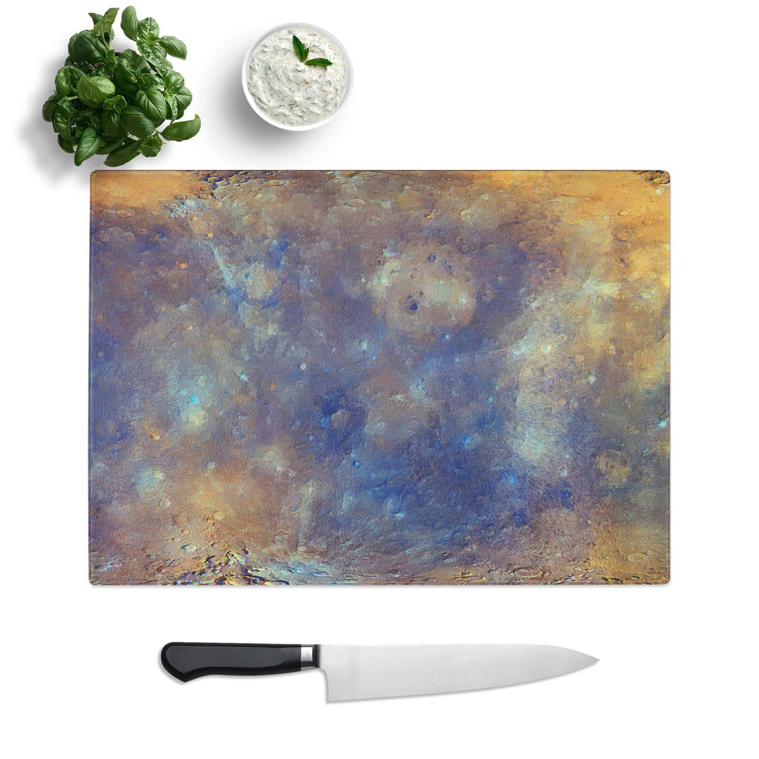 Tempered Glass out of Space Vol.24 Chopping Board