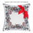 Floral Chenille and Cotton Blend Throw Pillow