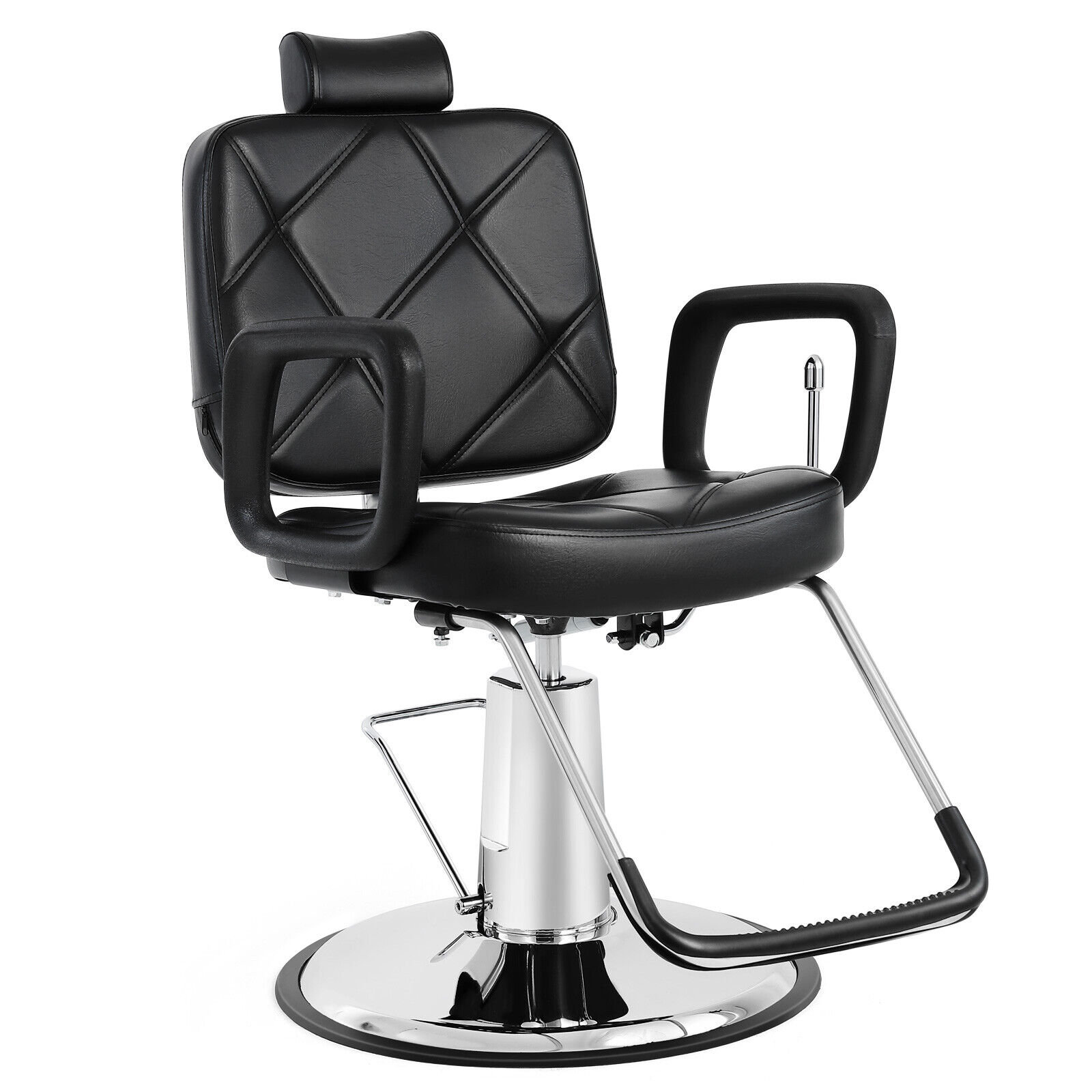 Leather best sale barber chair