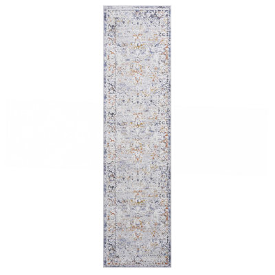  Ivory/Grey/Traditional Non-Shedding Living Room Bedroom Dining Home Office Stylish And Stain Resistant Area Rug