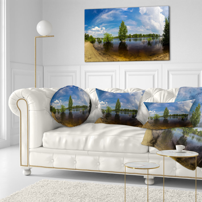 Coussin décoratif à petit paysage - Petit paysage