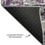 Tapis aubergine de qualité supérieure lavable à la machine Prisco-1434292335