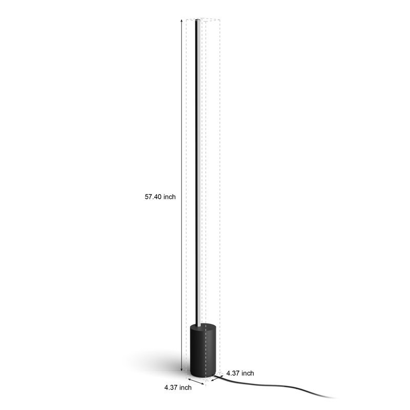 Philips Hue Signe Gradient Floor , Black