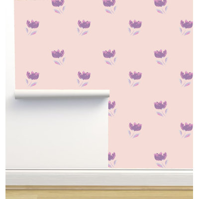 Nen Peel & Stick Floral Wallpaper