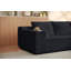 Canapé modulaire en nuage de 104 po avec méridienne en forme de L, canapé modulaire moderne avec assise profonde, fauteuils rembourrés pour la chambre à coucher du salon, aucun assemblage requis (tissu en chenille innovant)-575248652-575248651