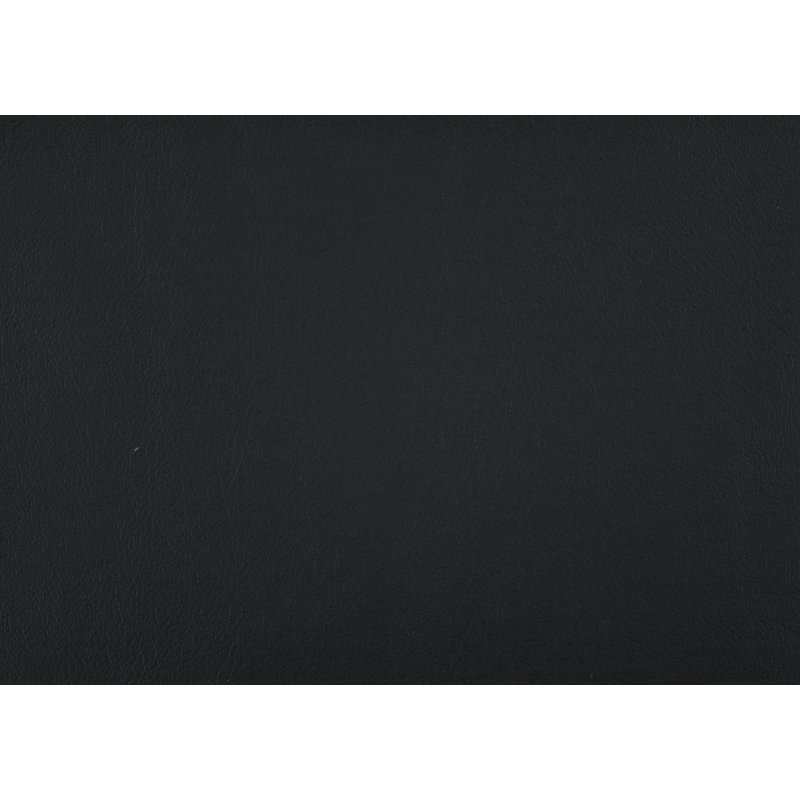 Ensemble de bureau d'écriture 2 pièces avec finition noire en simili cuir
