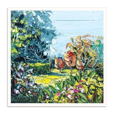Country Garden by Angela Hawkey - Painting