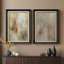 «Neutral Mist Soft Faded Atmosphere», ensemble de 2 reproductions d'art encadrées de qualité supérieure sur papier 26 po x 36 po-121103670
