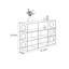 Console de rangement ouverte en acrylique vert-1490569112