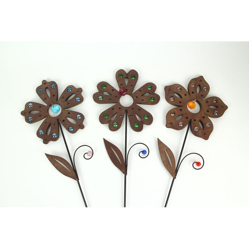 Ensemble de piquets de jardin 3 pièces