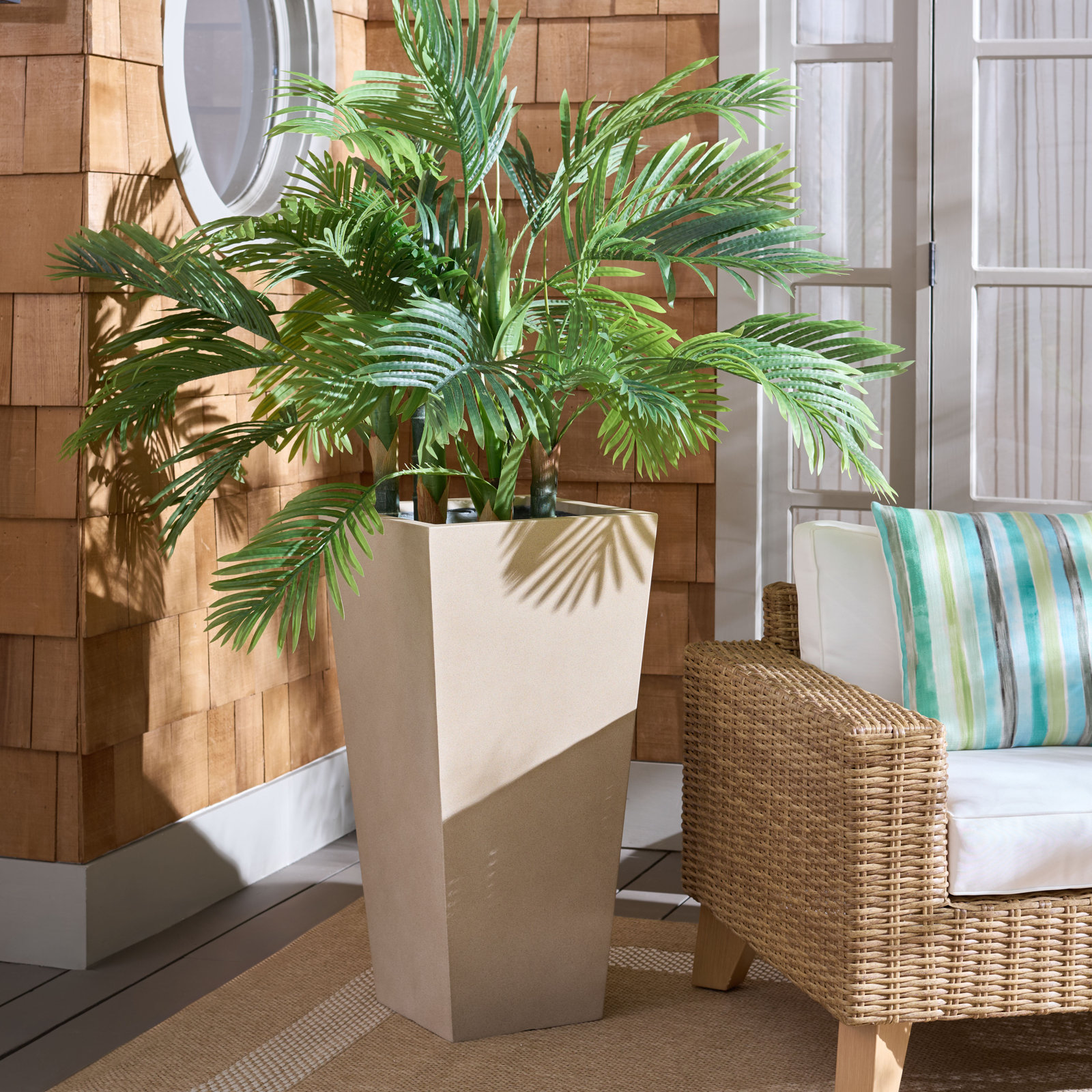 Paloma Large Planter, Beige